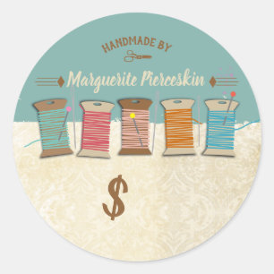 Adesivo Manchas de linhas de costura