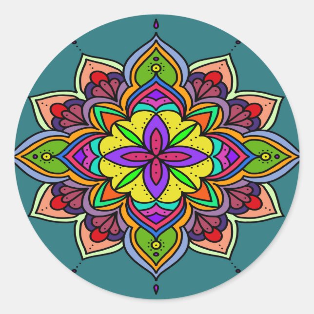 Adesivo mandala 2 (Frente)