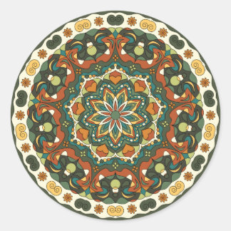 Adesivo Mandala brilhante decorativa