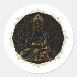 ADESIVO MANDALA BUDDHA STICKER DESIGN