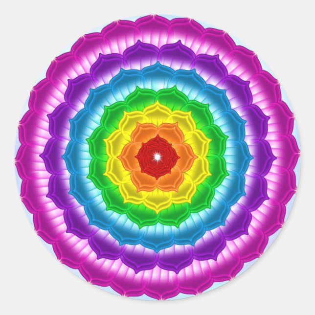 Adesivo Mandala Chakra (Frente)
