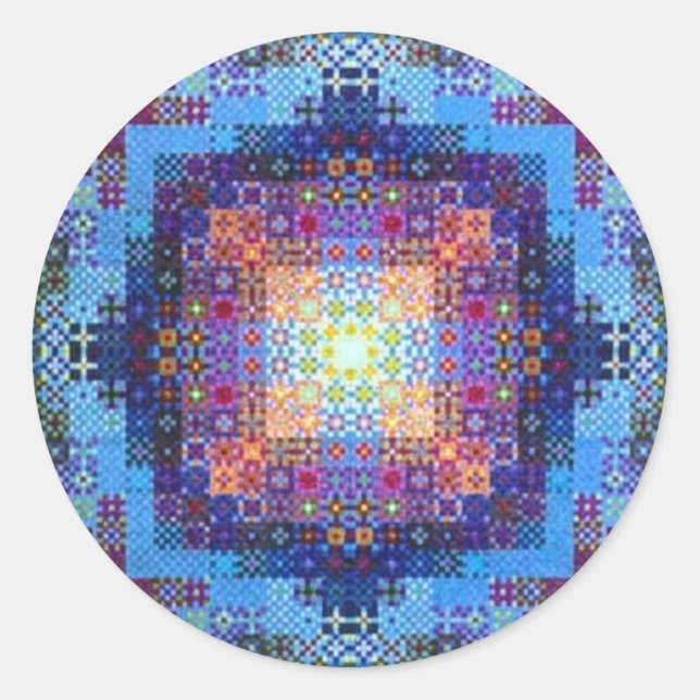 Adesivo Mandala da Alegria e Felicidade (Frente)