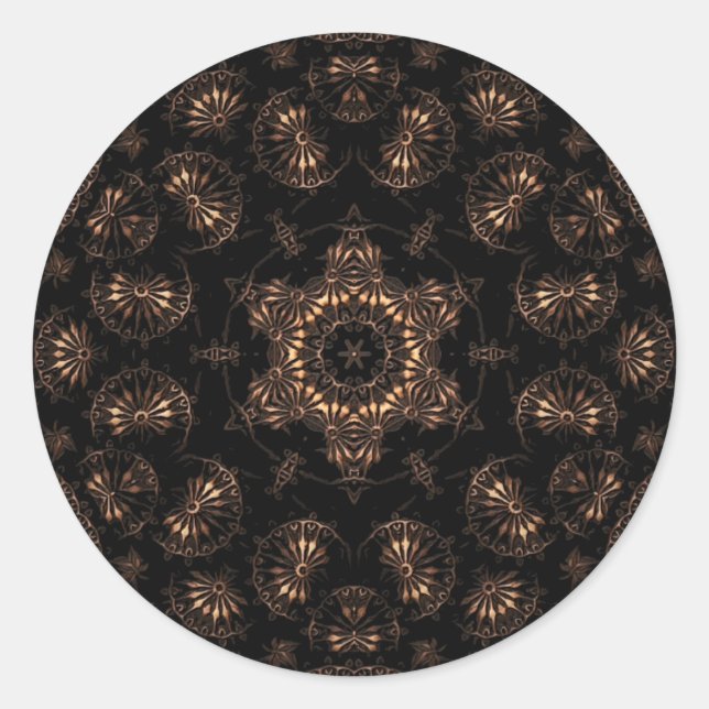 Adesivo Mandala da Idade do Bronze (Frente)