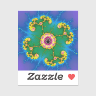 Adesivo Mandala da Ilha Fractal