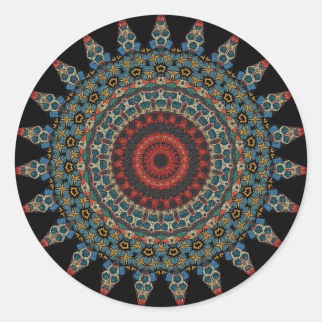 Adesivo  Mandala Decorativa  (Frente)