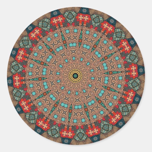 Adesivo  Mandala Decorativa  (Frente)