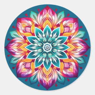 Adesivo Mandala / Design de Flor