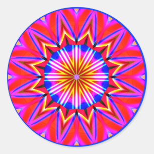Adesivo Mandala do Fractal