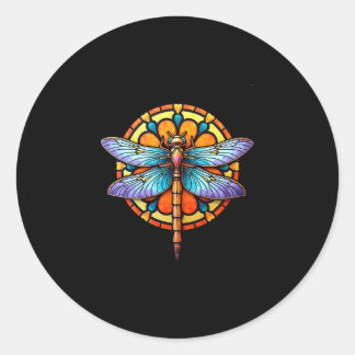 Adesivo Mandala Dragonfly Luminous Sacred Geometry Spiritu