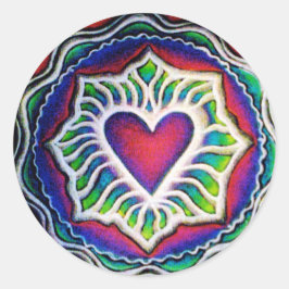 Adesivo Mandala Heart Sticker