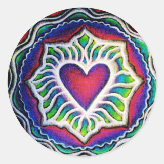 Adesivo Mandala Heart Sticker