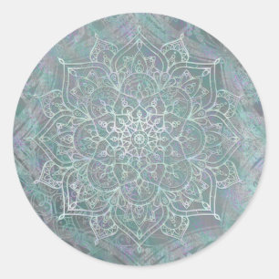 Adesivo Mandala Iridescente Boho Chic