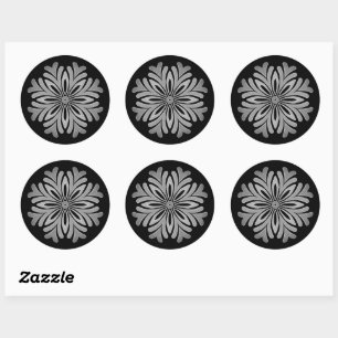 Adesivo Mandala Modelo Classic Round Sticker