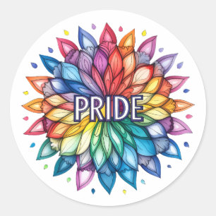 Adesivo Mandala RADIANTE Mês do ORGULHO