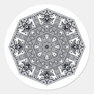 Adesivo Mandala Round Ornament