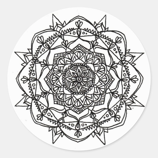 Adesivo Mandala Stickers (Frente)
