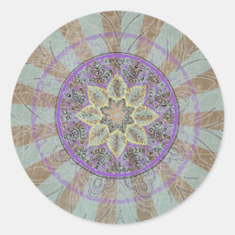 Adesivo Mandala Trabalho de arte
