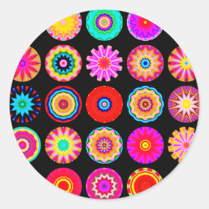 Adesivo Mandalas do Fractal