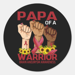 Adesivo Mande O Papa De Um Guerreiro Cérebro Aneurisma Sen