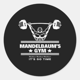 Adesivo Mandelbaum Gym - Já é hora de ir!