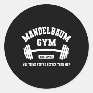 Adesivo Mandelbaum Gym Você acha que é melhor que eu 1