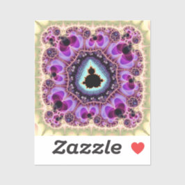 Adesivo Mandelbrot Fractal Art Design