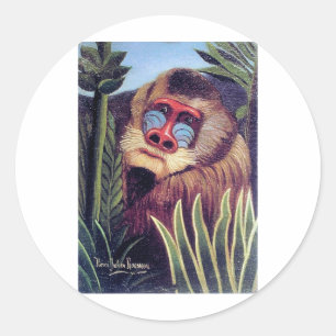 Adesivo "Mandrill in the Jungle" (cerca de 1909)