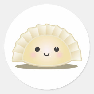 Adesivo Mandu Coreano Cute