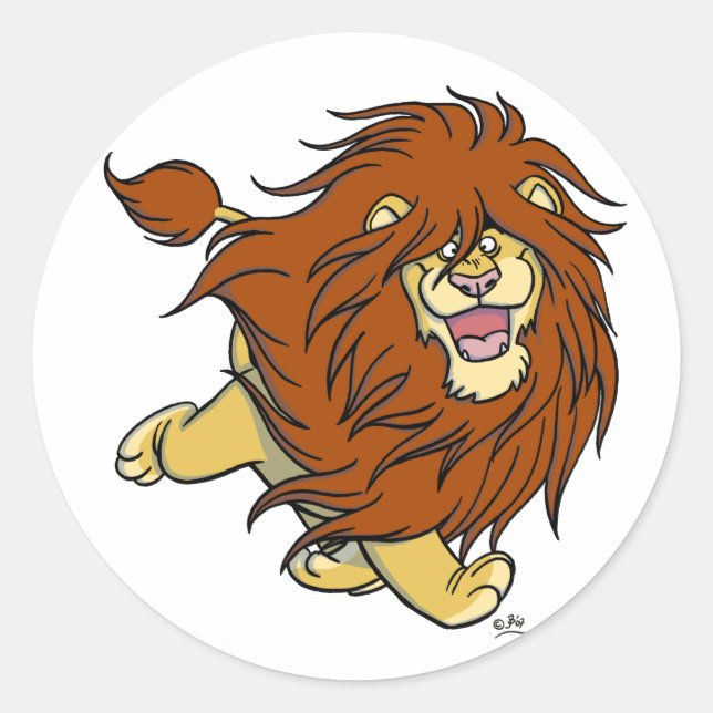 Adesivo Mane Attração: vinheta de cabelo em movimento (Frente)