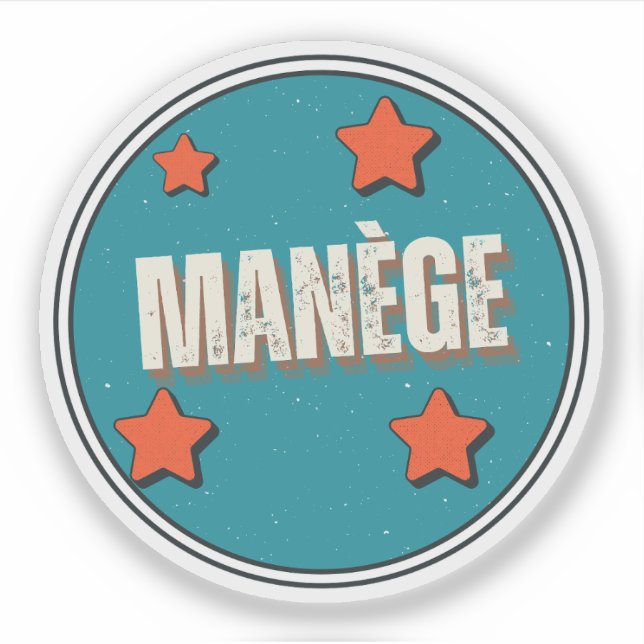Adesivo Manège (Frente)