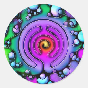 Adesivo Maneiras De Vida - Padrão De Arte Neurográfica 2