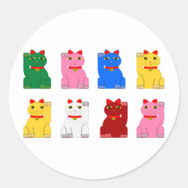 Adesivo maneki neko