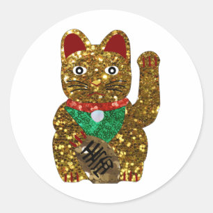 Adesivo maneki neko cat