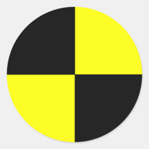 Adesivo manequim de ensaio de colisão