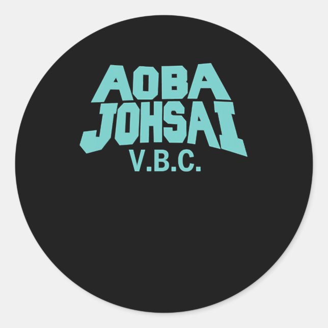 Adesivo Manga de Animação de Prática de Voleibol Teal (Frente)