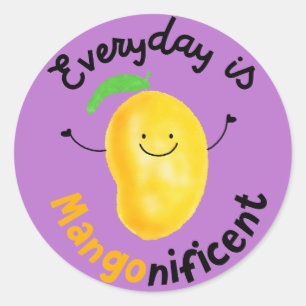 Adesivo Mango Pun Positivo - Todos os dias é Mangonisigni