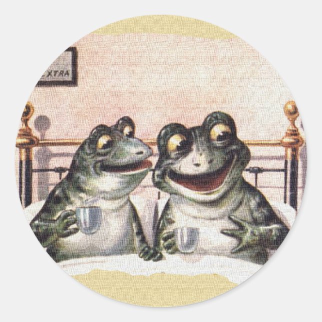 Adesivo Manhã de Domingo Preguiçosa (Frente)