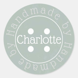 Adesivo Manipulador de papel com botão de costura