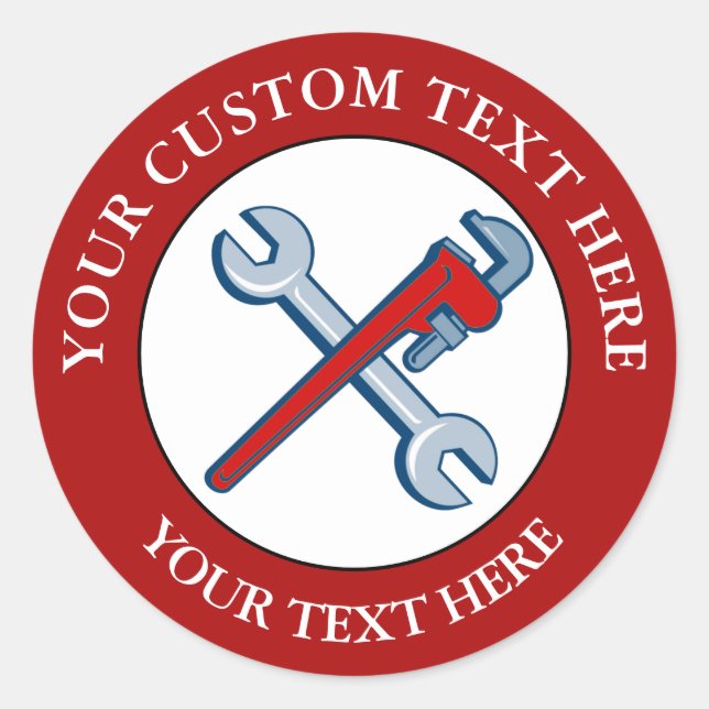 Adesivo Manipulador do Handyman Ícone 1 1/2" Clássico Redo (Frente)