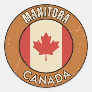 Adesivo Manitoba Canadá