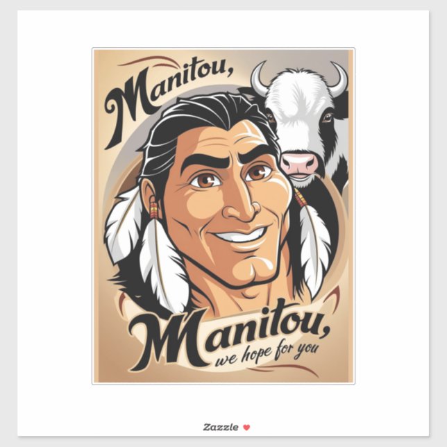 Adesivo Manitou (Folha)