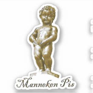 Adesivo Manneken Pis - Bélgica - Bruxelas - Bruxelas - Br