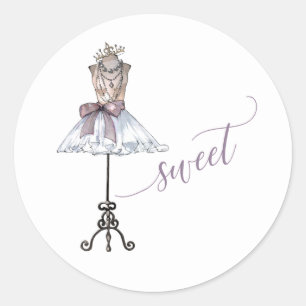 Adesivo Mannequin Whimsical "Sweet" Com Tutu