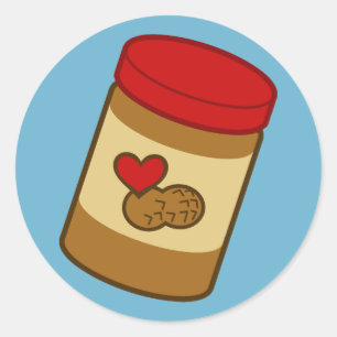Adesivo Manteiga de amendoim