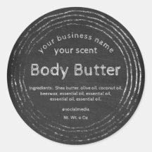 Manteiga de chalkboard russa