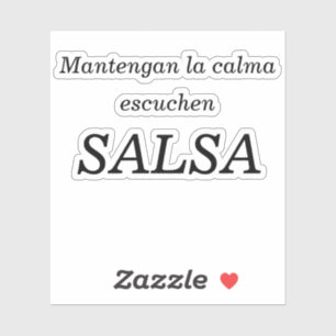 Adesivo Mantengan la calma