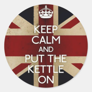 Adesivo Mantenha a calma