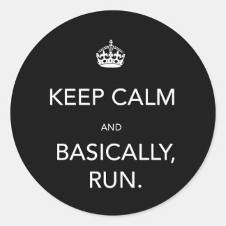 Adesivo Mantenha calma