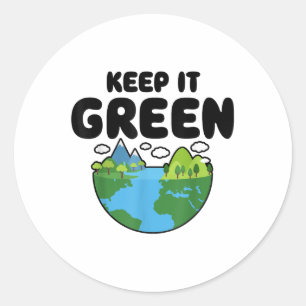 Adesivo Mantenha-o informado sobre o ambiente no planeta T
