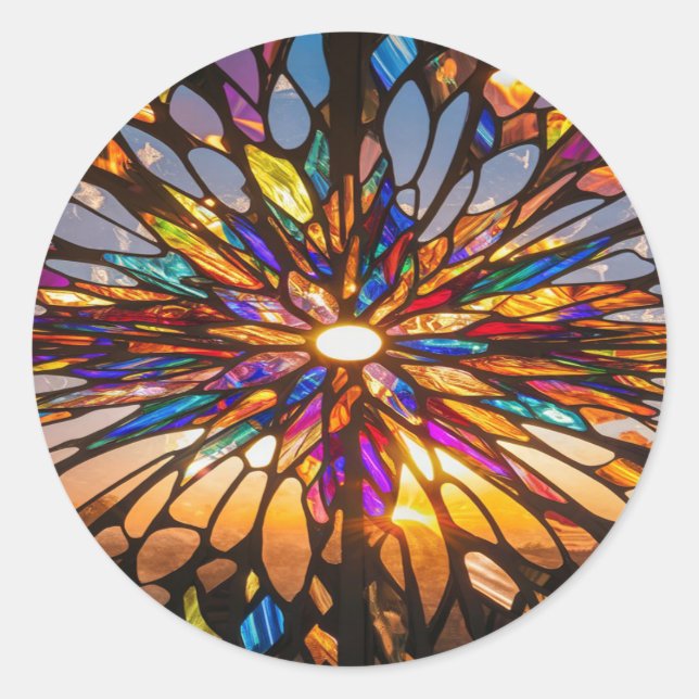 Adesivo Mantenha-se. (Frente)